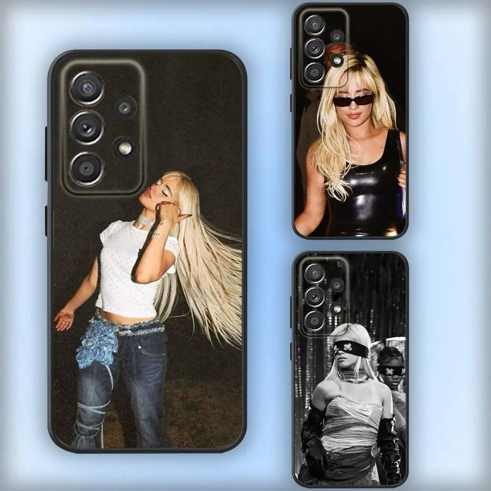 

Singer C-Camilas Cabellos Phone Case For Samsung S25,S24,S21,S22,S23,S30,Ultra,S20,Plus,Fe,Lite,Note,10,9,5G Black Cover