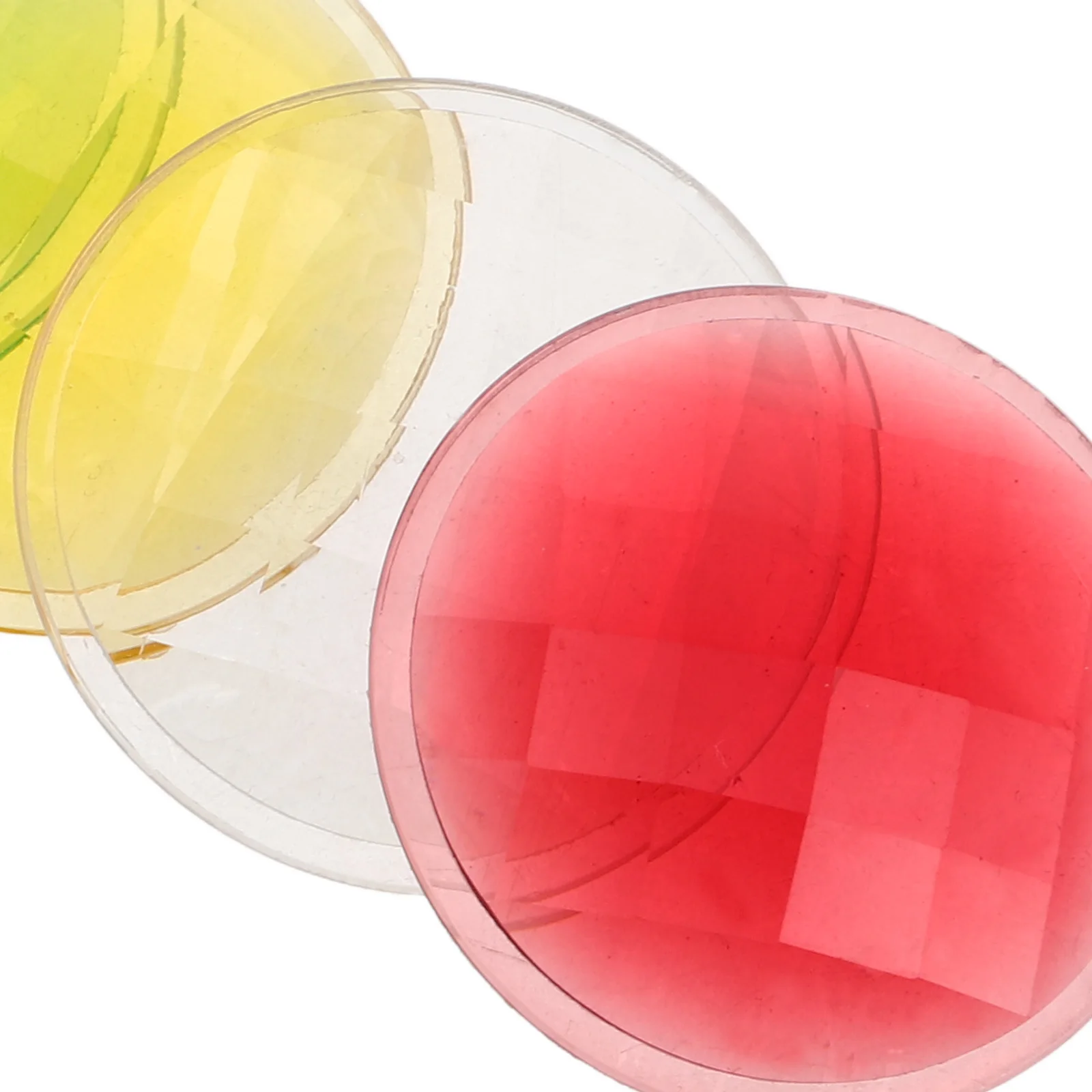 Prisma de lente caleidoscopio, lente de plástico de colores de alta definición para manualidades, Kit de reparación, proyecto infantil, juego de accesorios hechos a mano, 8 Uds.