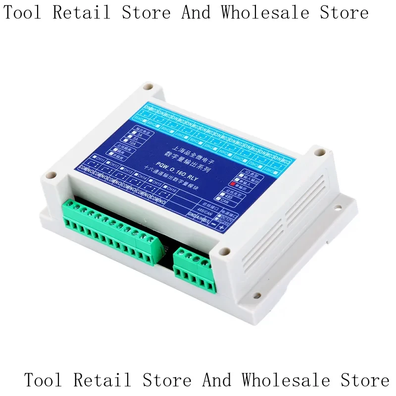 Relay Module 485 Communication IO Expansion PLC Control Board Modbus Digital Input/Output