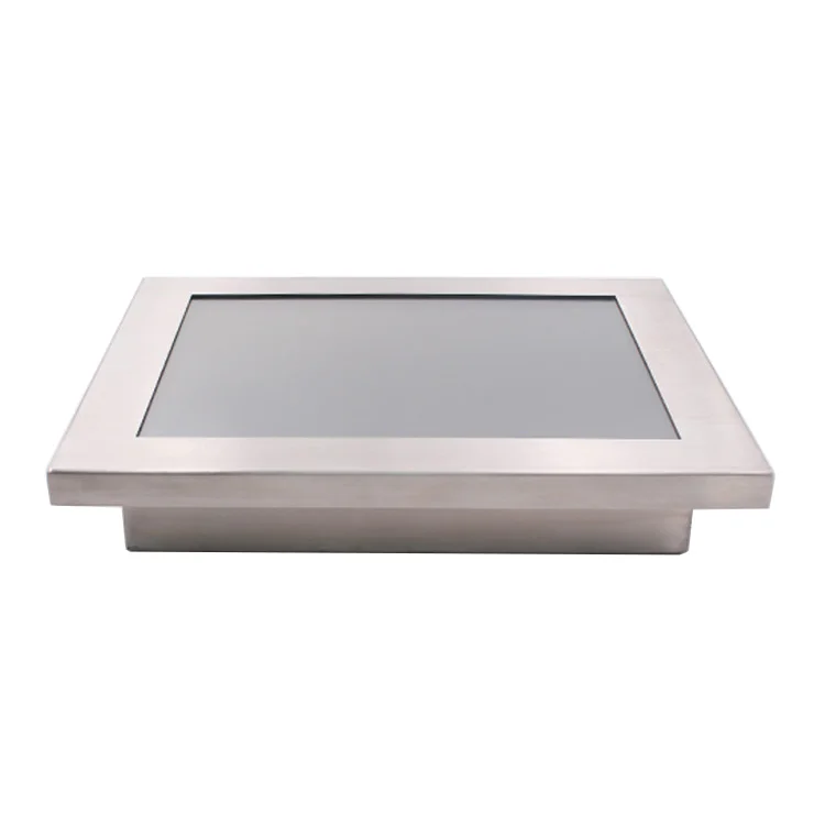 12 15 pulgadas Ip67 impermeable integrado todo en una Pc sin ventilador para quioscos de pago Panel de pantalla táctil Industrial Pc
