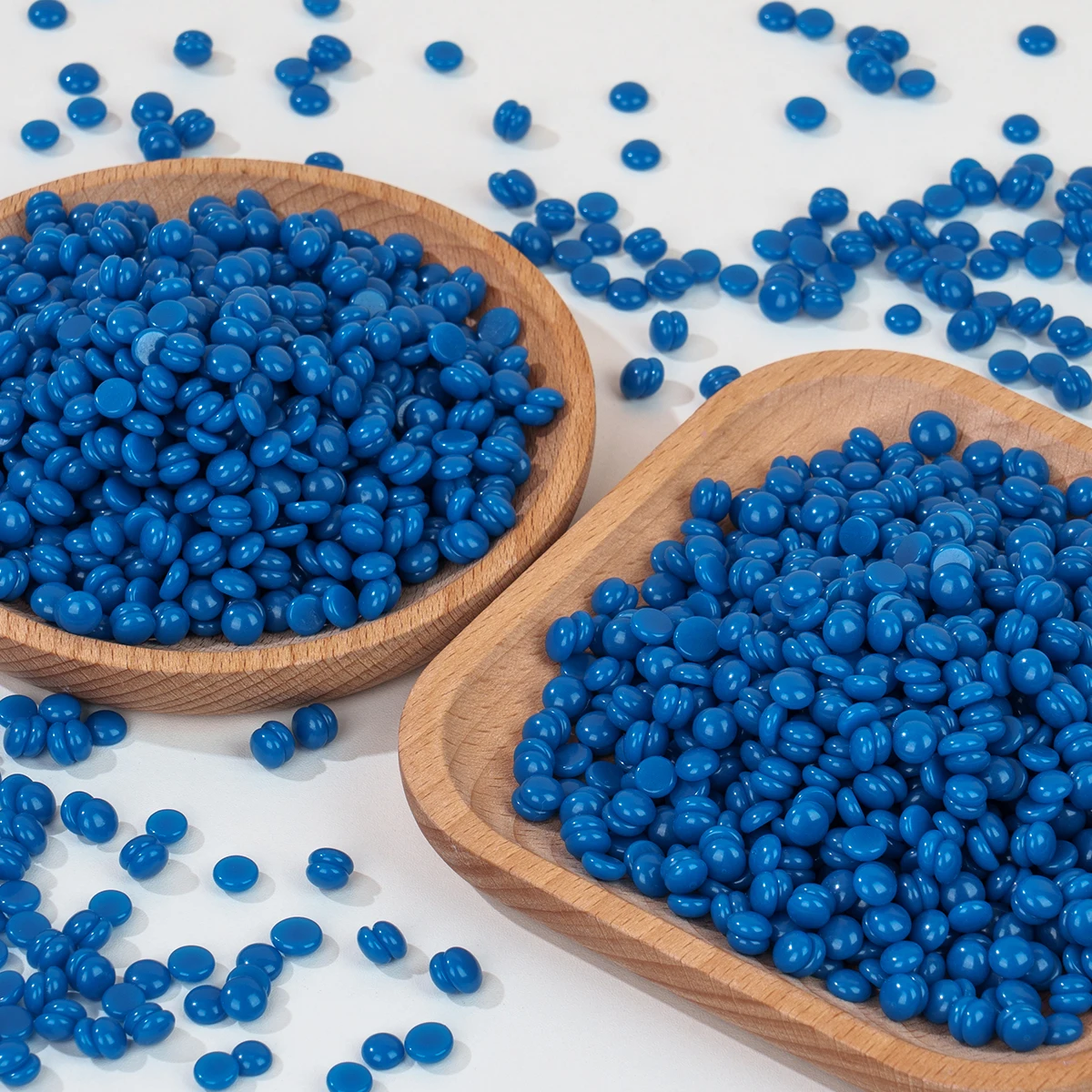 WEWAX 450g Dark Blue Hard Wax Beads Family Pack, Premium Brazilian Beeswax Wax Beans, Strong Adhesion, Precise Paperless Quick Hair Removal, for Full Body Bikini Area Hands Legs, Normal Skin, Salon Home Body Care Wax, Unisex