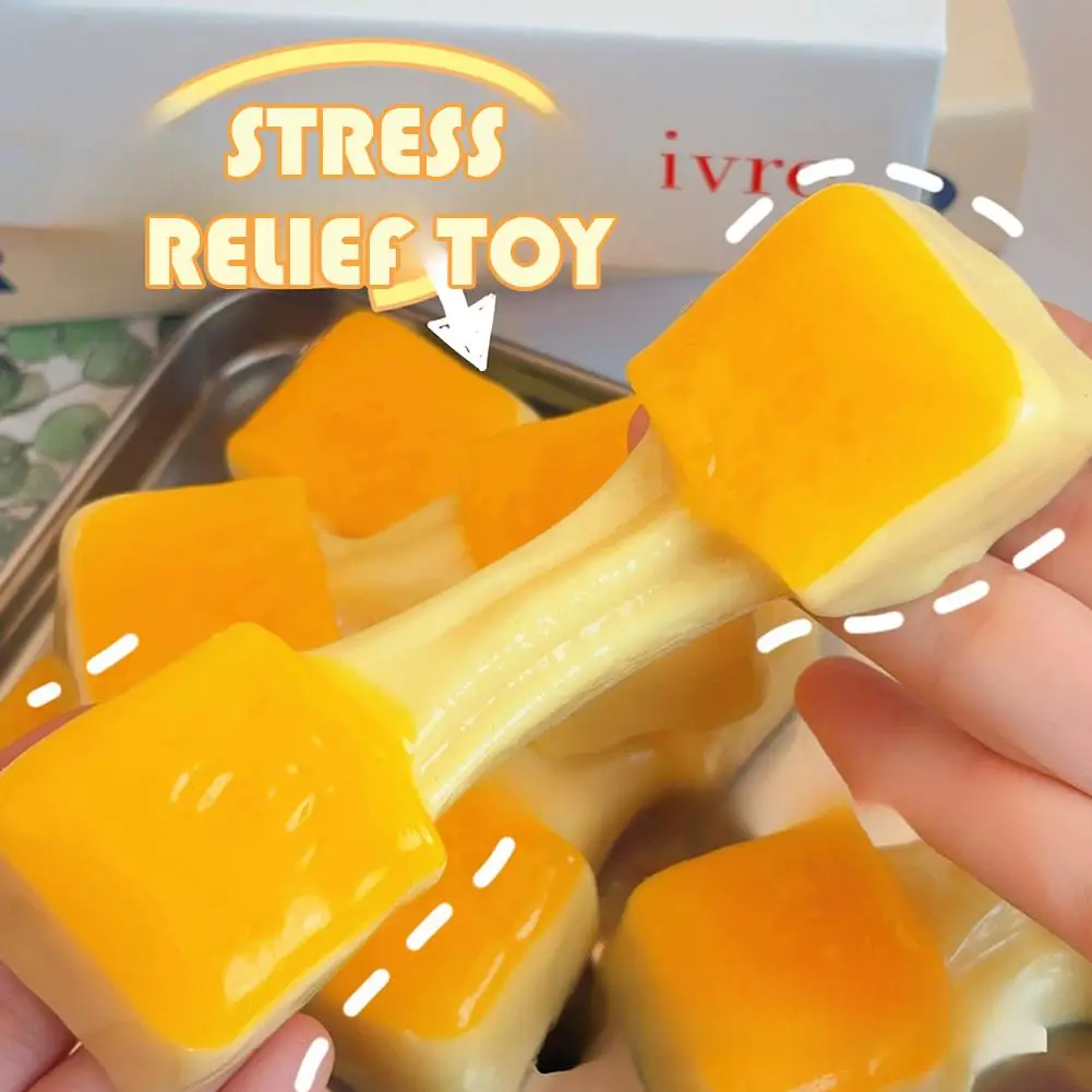 

Мягкая игрушка-антистресс в виде рисового пирога, сжимаемая игрушка-фиджет для детей и взрослых, реалистичная, мягкая, эластичная, сенсорная, подарок для снятия стресса