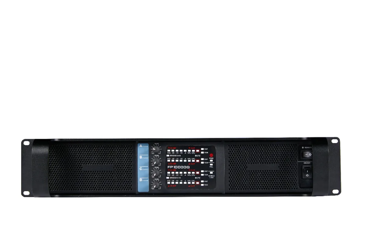 Professional Digital 4 Channels Receivers Power Amplifier 4*1350W Speaker Power Amplifiers 16000