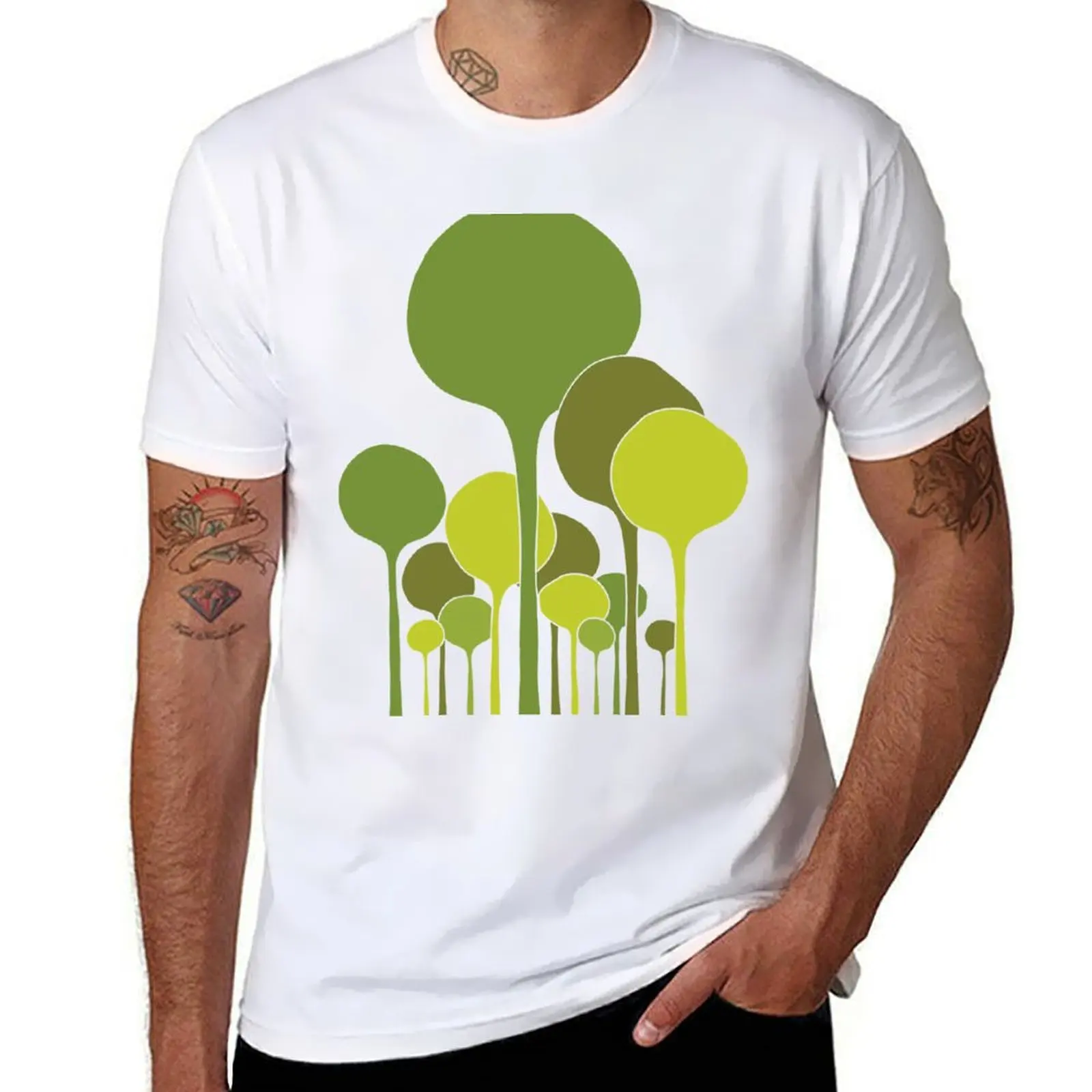 

for graphic t man cotton shirt Green percent shirt 100 man shirt T-Shirt Palette cotton t man t