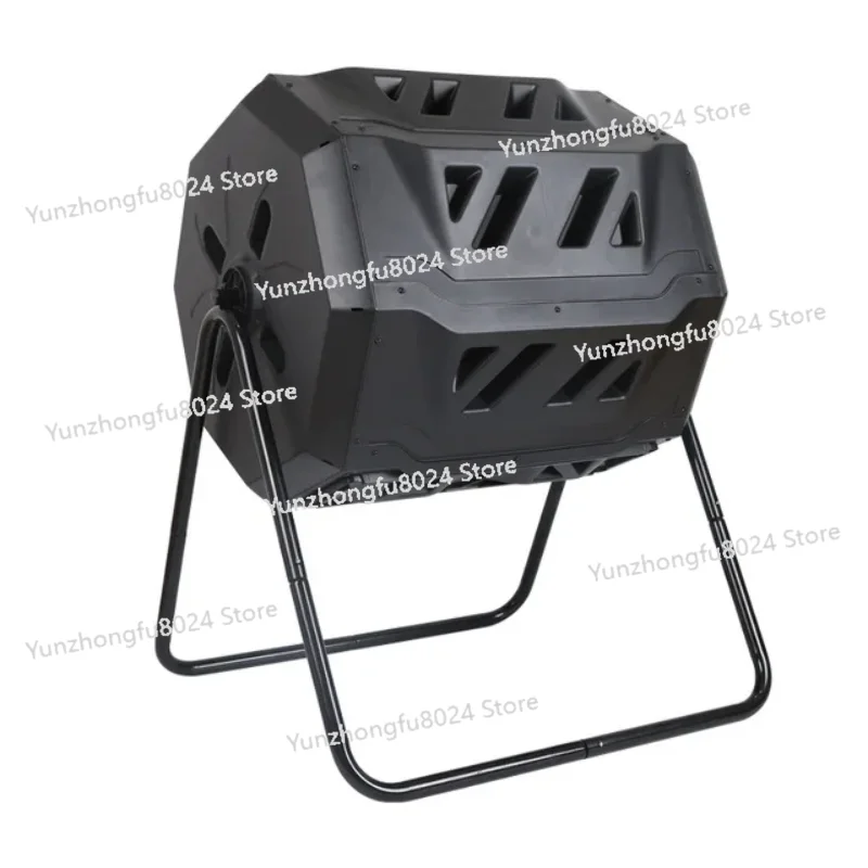 

Tipping Bucket Organic Waste Kitchen Garden Yard Compost Bin 160L Environmental Protection Large Capacity Send Gardening Tool