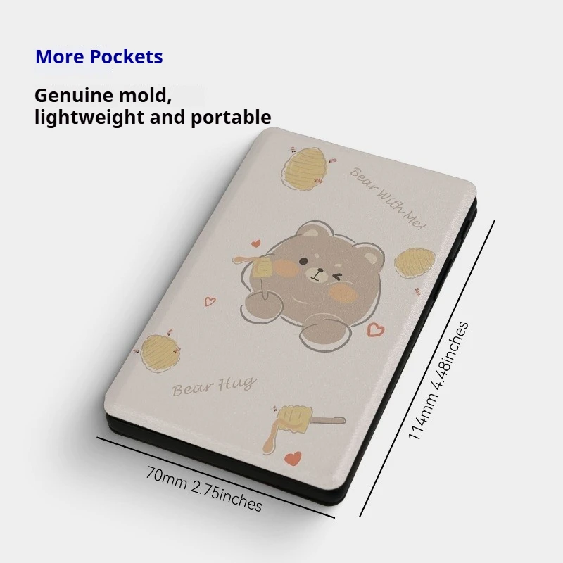 For XTEINK X4 Classic Ink Screen Reader Protective Cover PU Material Full Cover Flip Cover with Multiple Featured Styles