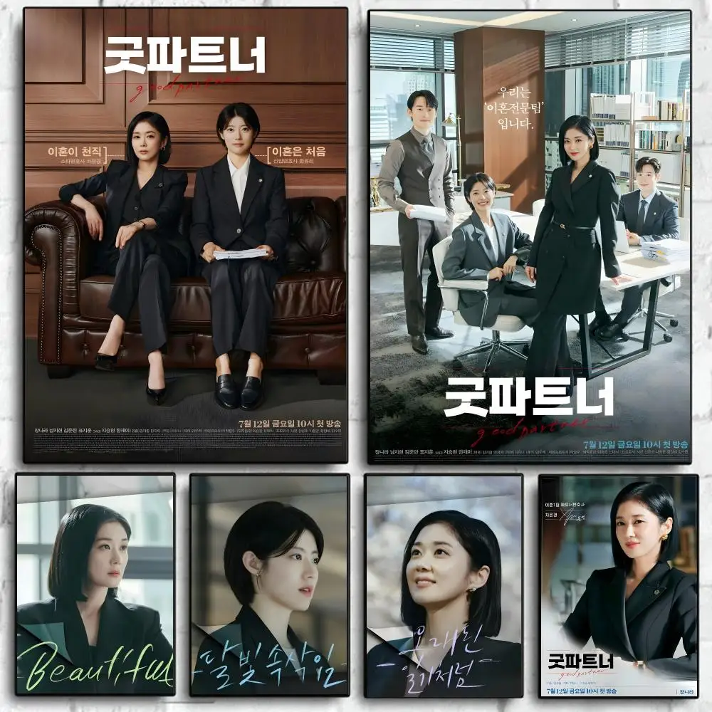 Good Partner Kdrama Poster Art HD Advanced Aesthetic Printing Paper Wall Art for Living Room Home Decor