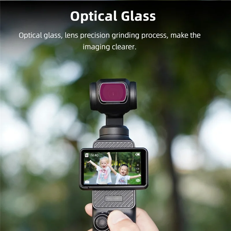 

New-BRDRC Filter Kit UV CPL ND16 Filter Set For DJI Osmo Pocket 3 Replacement Parts Camera Optical Glass Filters