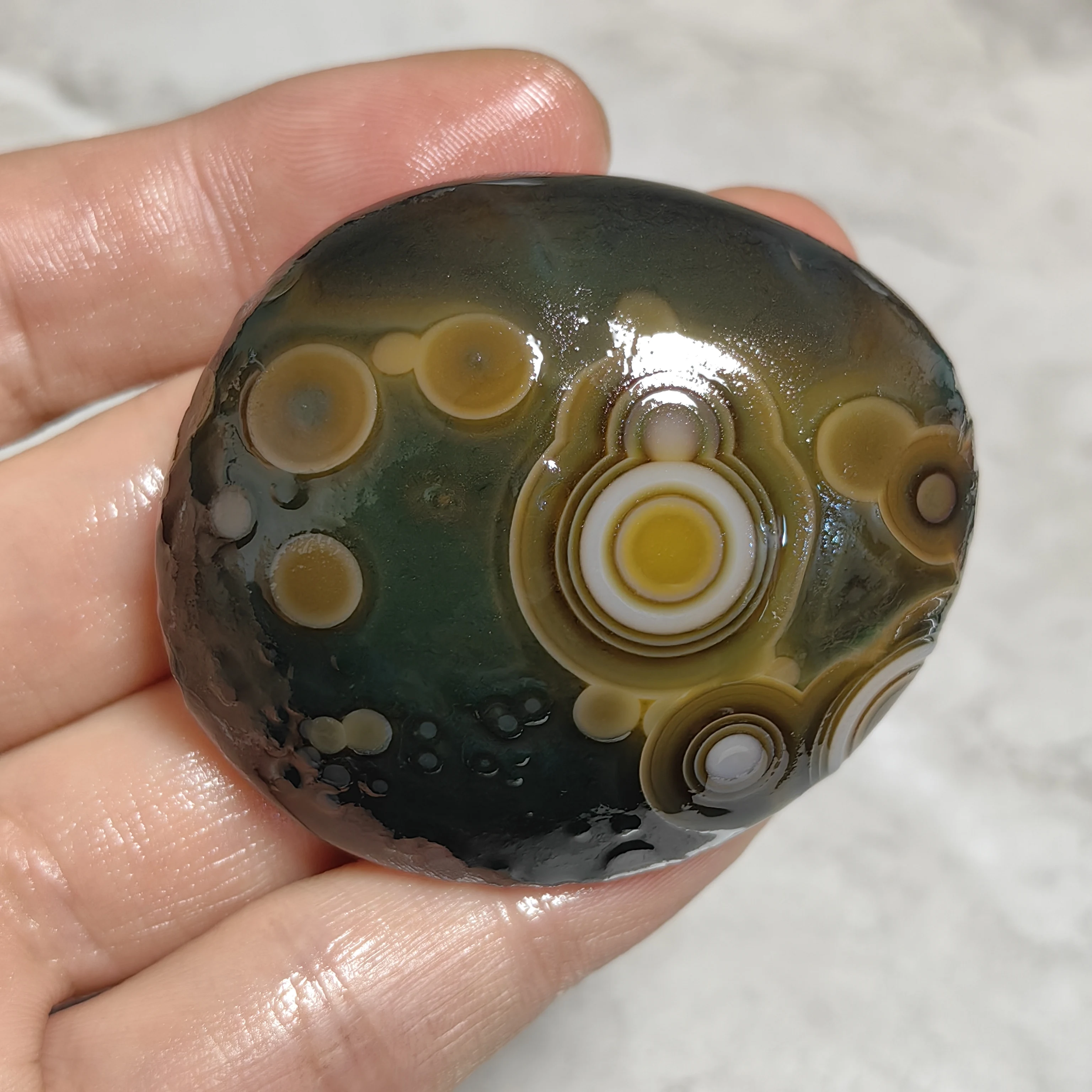 Agate Naturelle Pure et Pierre de Palmier du Gobi Non Traitées pour la Guérison des Chakras, la Décoration DIY et l'Attraction de Richesse et de Bonne Fortune