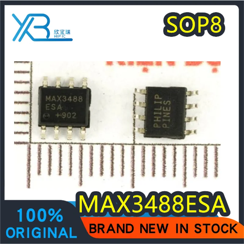 

(10/50 pieces) MAX3488ESA MAX3488 SMD SOP8 New original driver transceiver integrated chip spot electronics