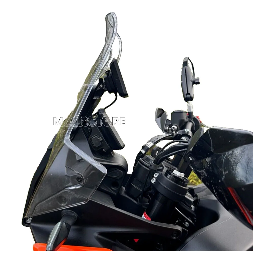 Motorcycle Driving Recorder GPS Phone Navigation Bracket Holder, Mount Stand para 790ADV 890ADV 790ADV Adventure, 2023 2024