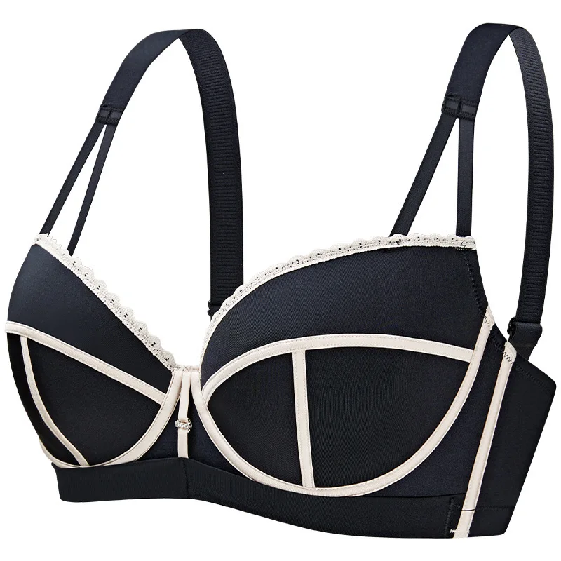 

Женское нижнее белье больших размеров, минималистирующий сексуальный бюстгальтер с большим бюстом