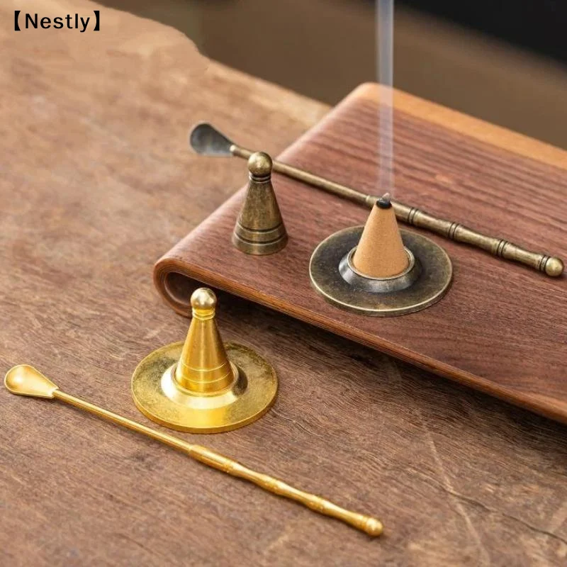 3Pcs/set Incense Cone Making Mould Incense Cone Mould DIY Incense Making Supplies DIY Tower Incense For Burner Tool〔Nest〕