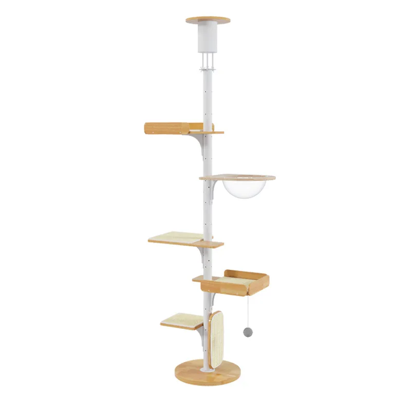 Cat Climbing Play Center Cat Climbing Frame High Grade Fine Craftsmanship Wear Resistant Sisal Stable Support Jianshang Style B