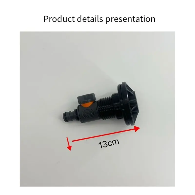LNHF Straight-Through Valve Connector 3/4