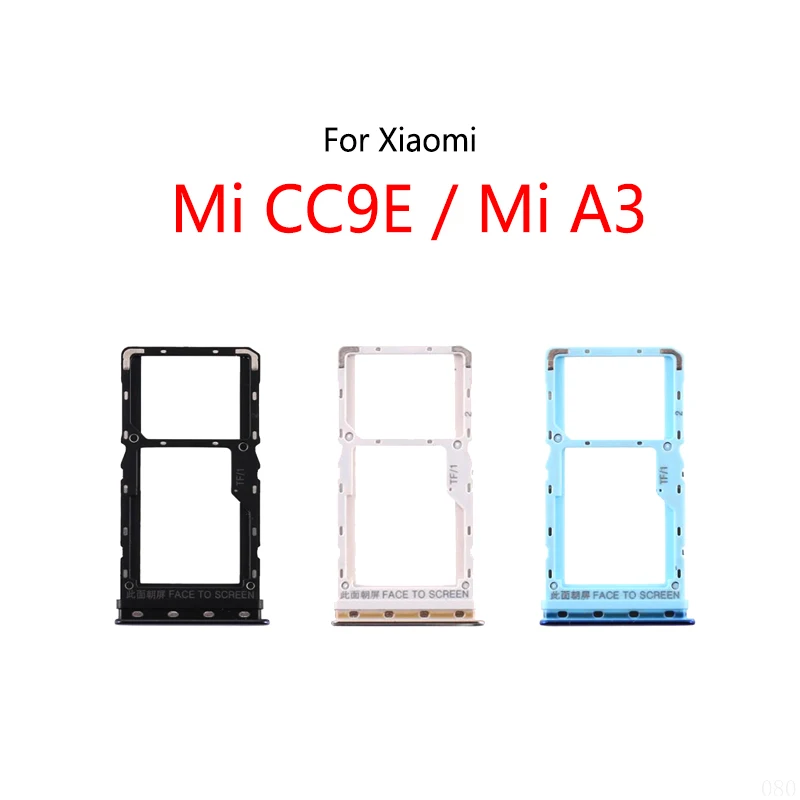 For Xiaomi Mi CC9E / Mi A3 New SIM Card Slot Tray Holder Sim Card Reader Socket