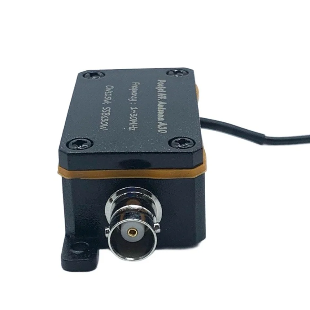 1 Piece 1-30MHz HF Shortwave For A30 Portable Broadband Balun With BNC Connector For Ham Radio Communication Testing