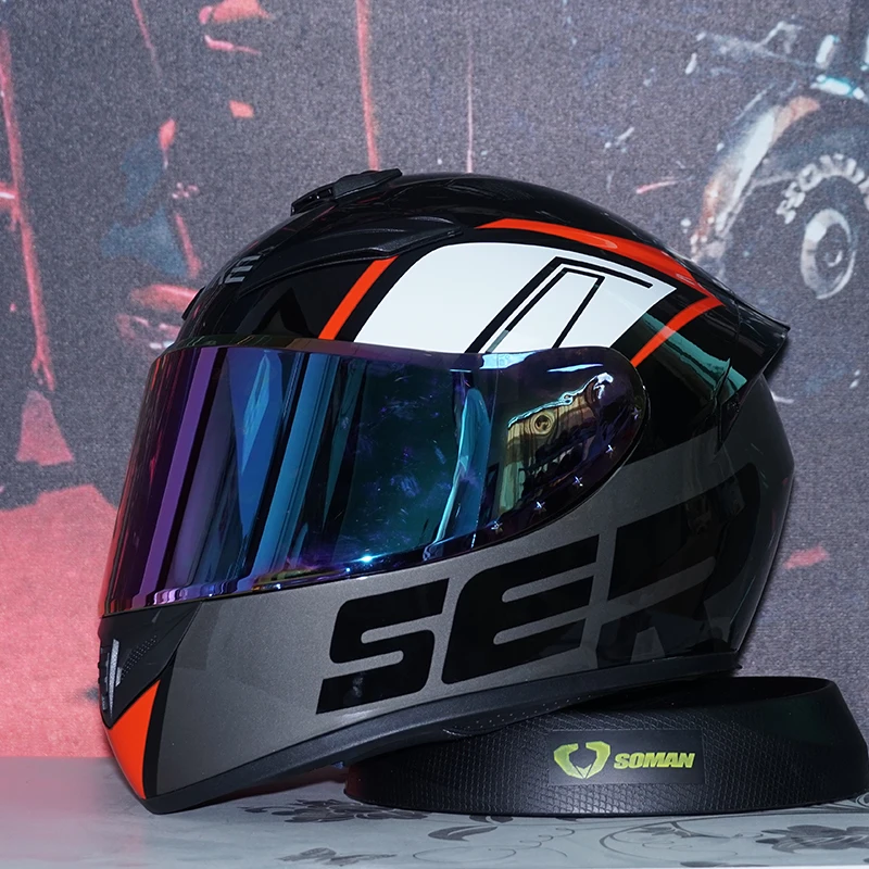 

Full Face Motorcycle Helmets Latest Downhill Racing Motorbike Riding Casco Capacete De Moto DOT Approved open helmet