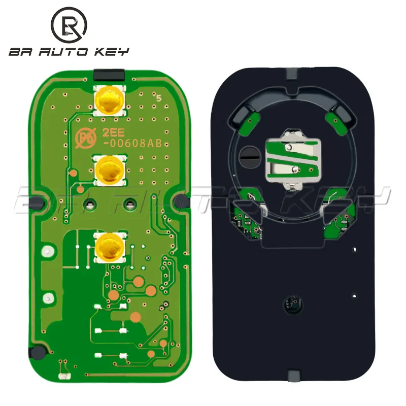 Portachiavi a distanza per auto originale a 3 pulsanti per Daihatsu Terios LA600S Tanto Custom 2012-2018 Genuine New 315MHz FSK ID47 Chip HITAG3