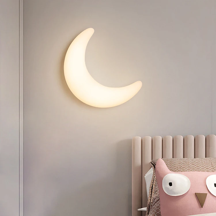 Cream Wind Simple Ceiling Light Emitting Diode Three-color Stepless Dimming Bedroom Study Decoration Moon Ceiling Light