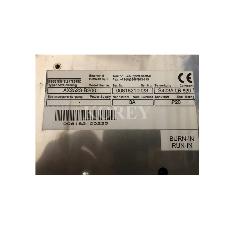 Servo Driver AX2523-B200 S403A-LB-520 Spot