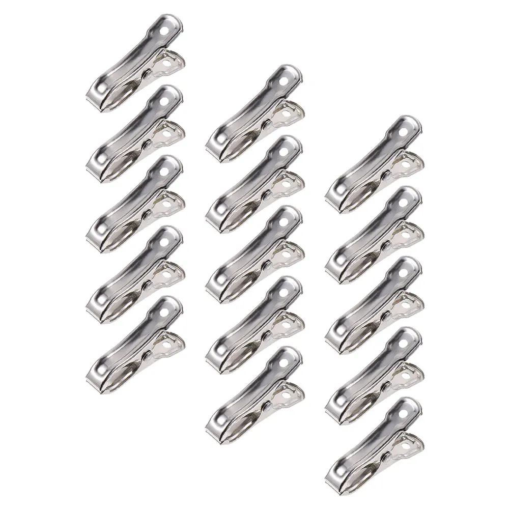 

Stainless Steel Clothes Clips Rust Proof Hangers Quilt Sock Blanket Clamps Portable Heavy Duty Dryer Rack