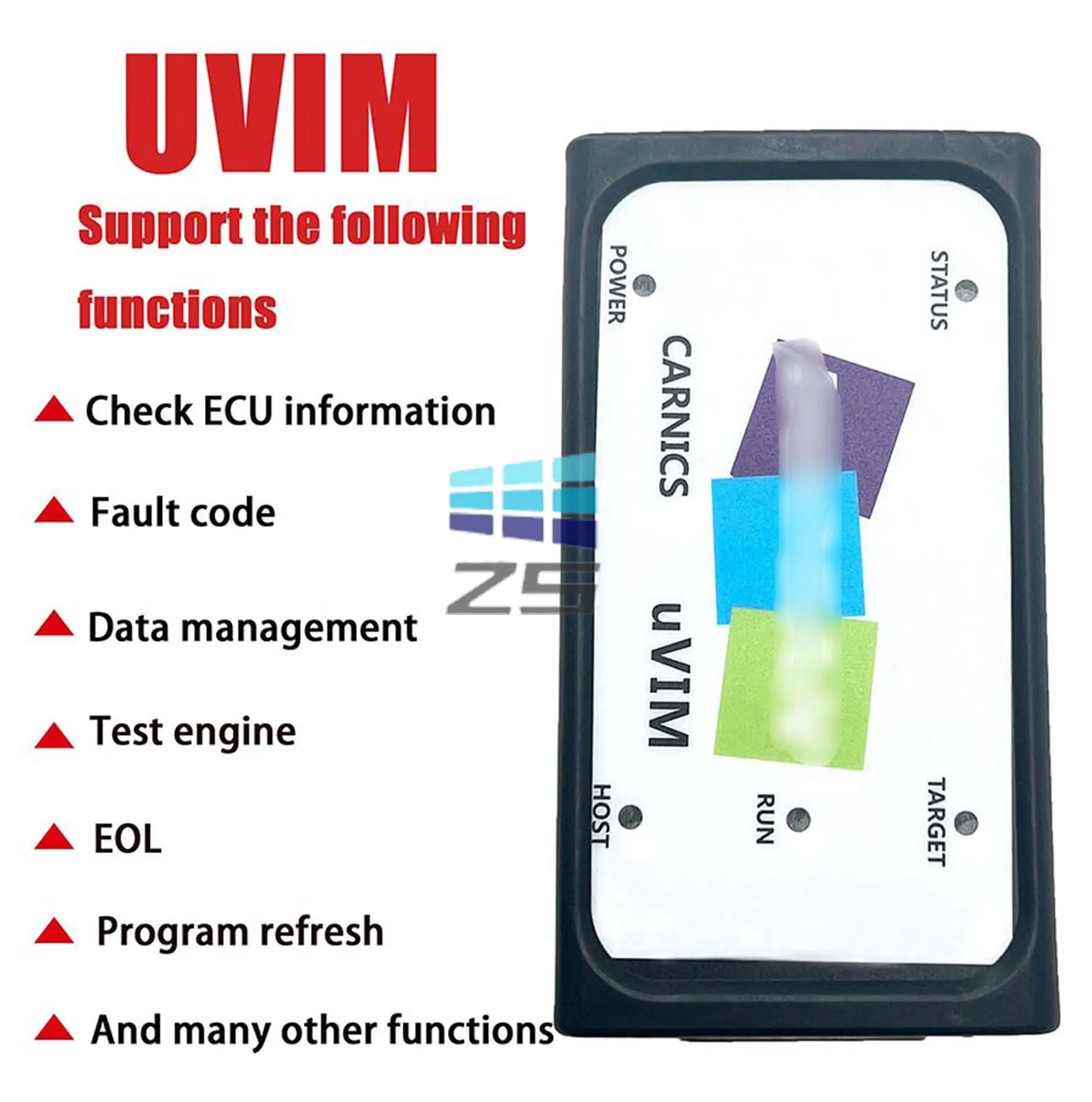 For Doosan uVIM Diagnostic Tool Excavator Forklift Engine fault Scanner detection OBD Interface DDT CARNICS SCR DPF DCU ECU+G2