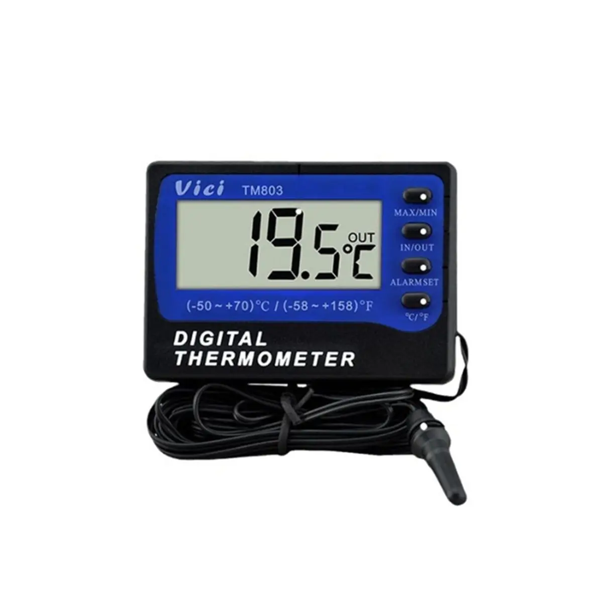 ♋♐…BUY  TM803 Digital Refrigerator Thermometer Aquarium Thermometer Fish Tank Water Temperature Meter High/Low Temperature Alarm