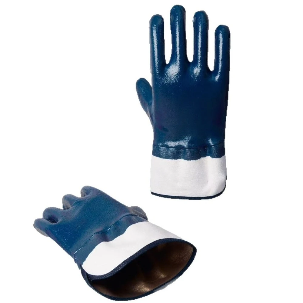 

Oil Resistant Nitrile Durable Gloves Large Mouth Wear-resistant Oil Field Oil ResistantWaterproof,Anti Cutting Anti Slip Gloves