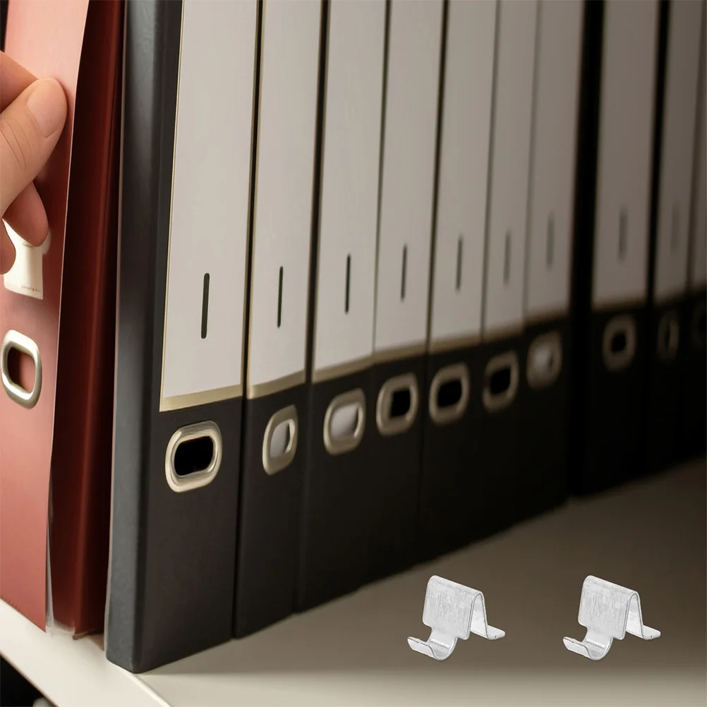 20pcs Shelf Support Clip Holder Metal Shelf Clips Multi-Functional Shelf Stabilizing Clip For Cabinets Showcases Bookshelves