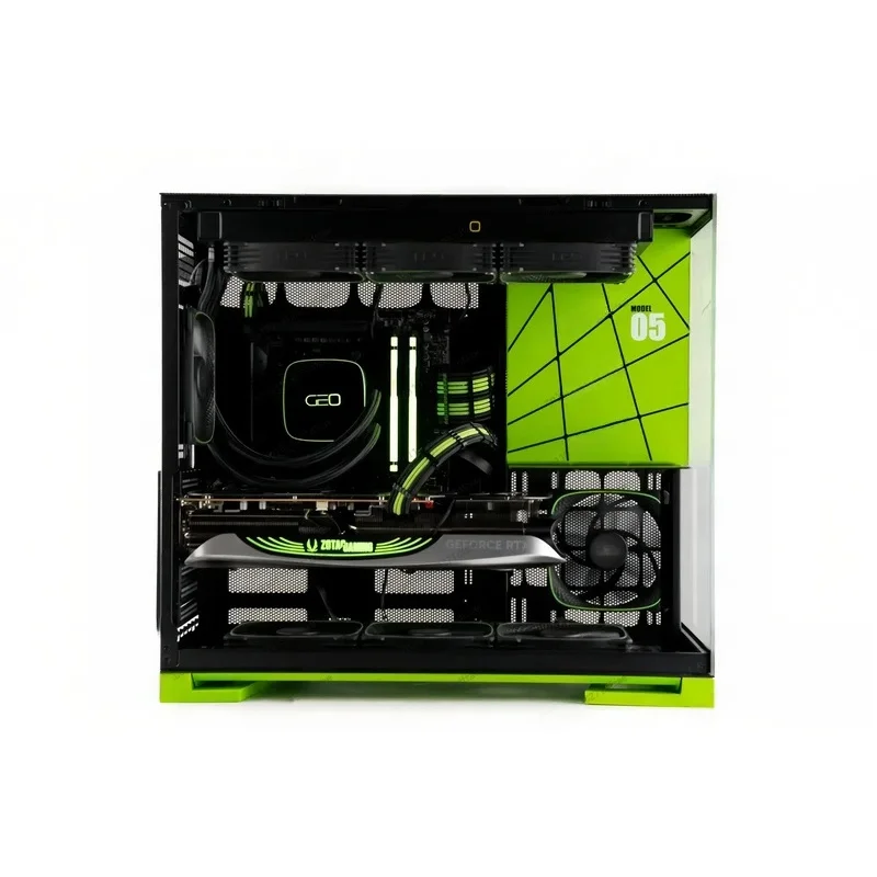 I9 14900K R9 9950X3D RTX 5090 32GB RAM 32G بطاقة الرسومات 2TB SSD Win10 Win11 كمبيوتر مكتبي للألعاب