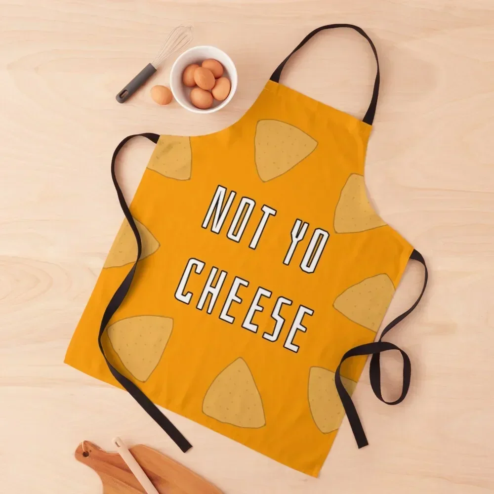 Not Yo Cheese Joke Art Apron Kitchen Special Accessories Sexy Chef Accessory Apron