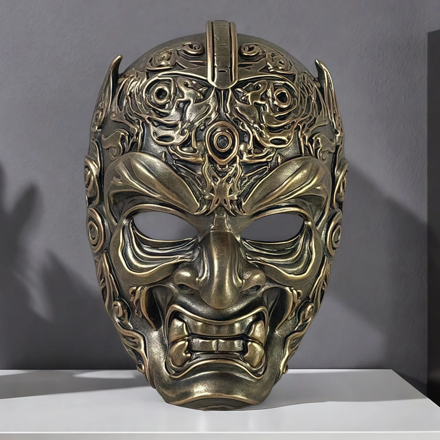 

Halloween Carnival Day of the Dead Cosplay Masquerade King of Monkeys Resin Craft Mask