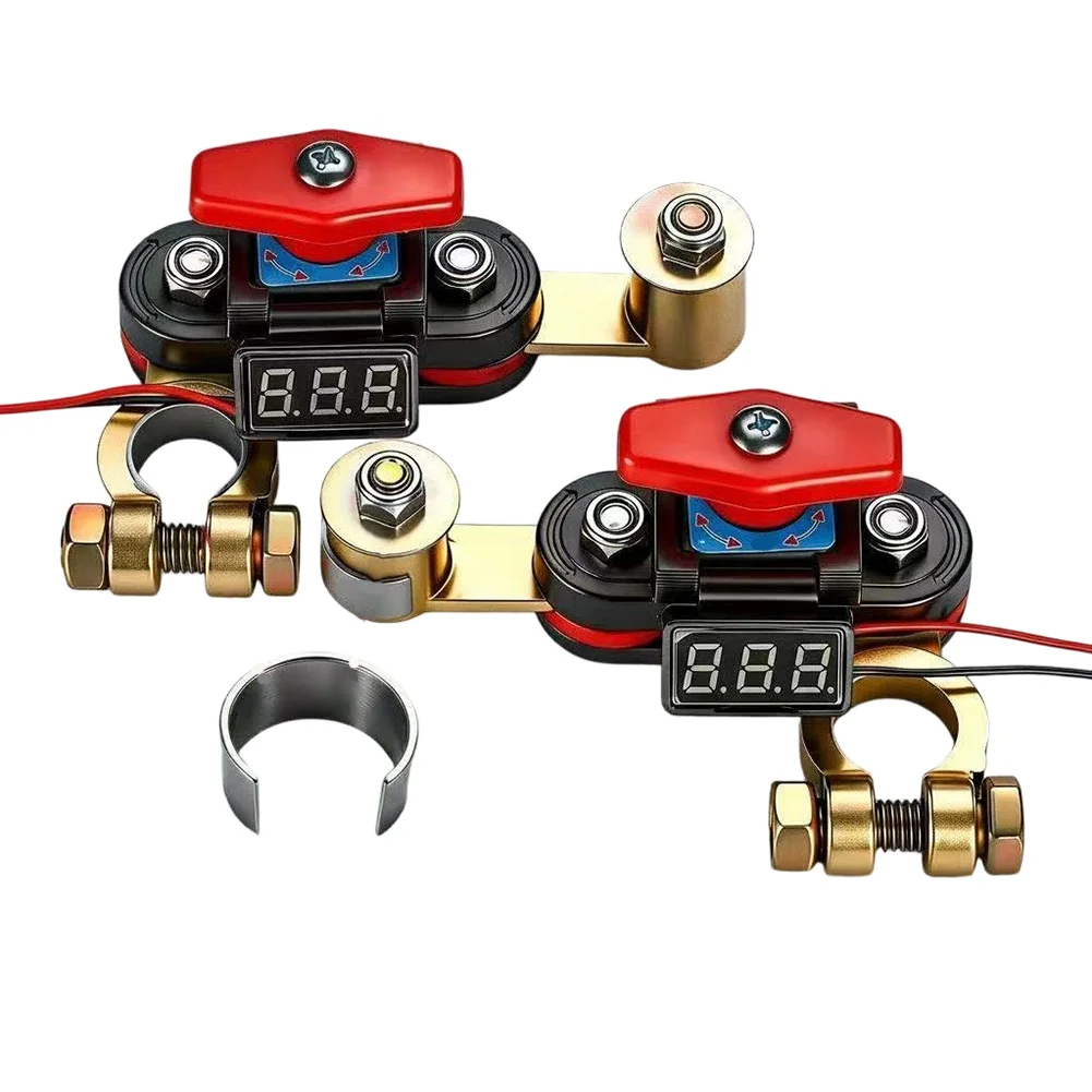Rotary ON Battery Disconnect Switch for 12V 24V Vehicles Marine Equipment For Cars Trucks for rvs Boats for campers