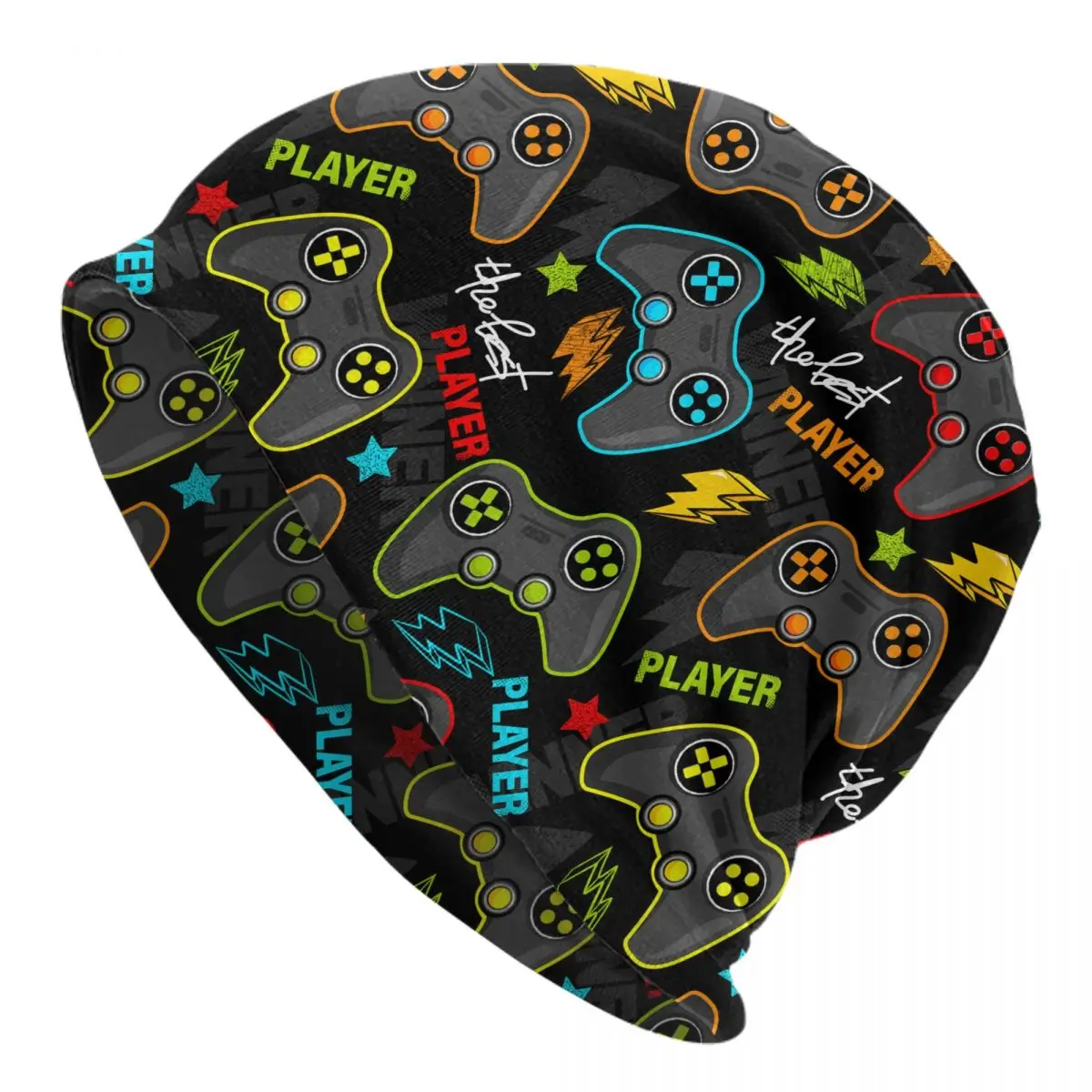 Custom Game Controller Beanie Cap Unisex Winter Warm Bonnet Homme Knit Hats Fashion Outdoor Ski Gamer Gift Skullies Beanies Hat