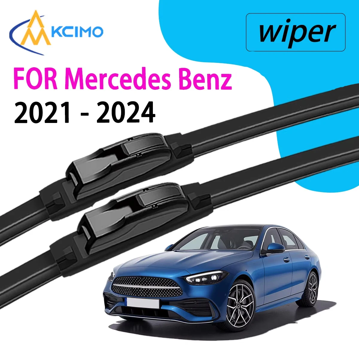 

High Quality Front Windshield Wiper Blades For Mercedes Benz C Class W206 2021-2024 Auto Replacement Parts Windscreen Wipe