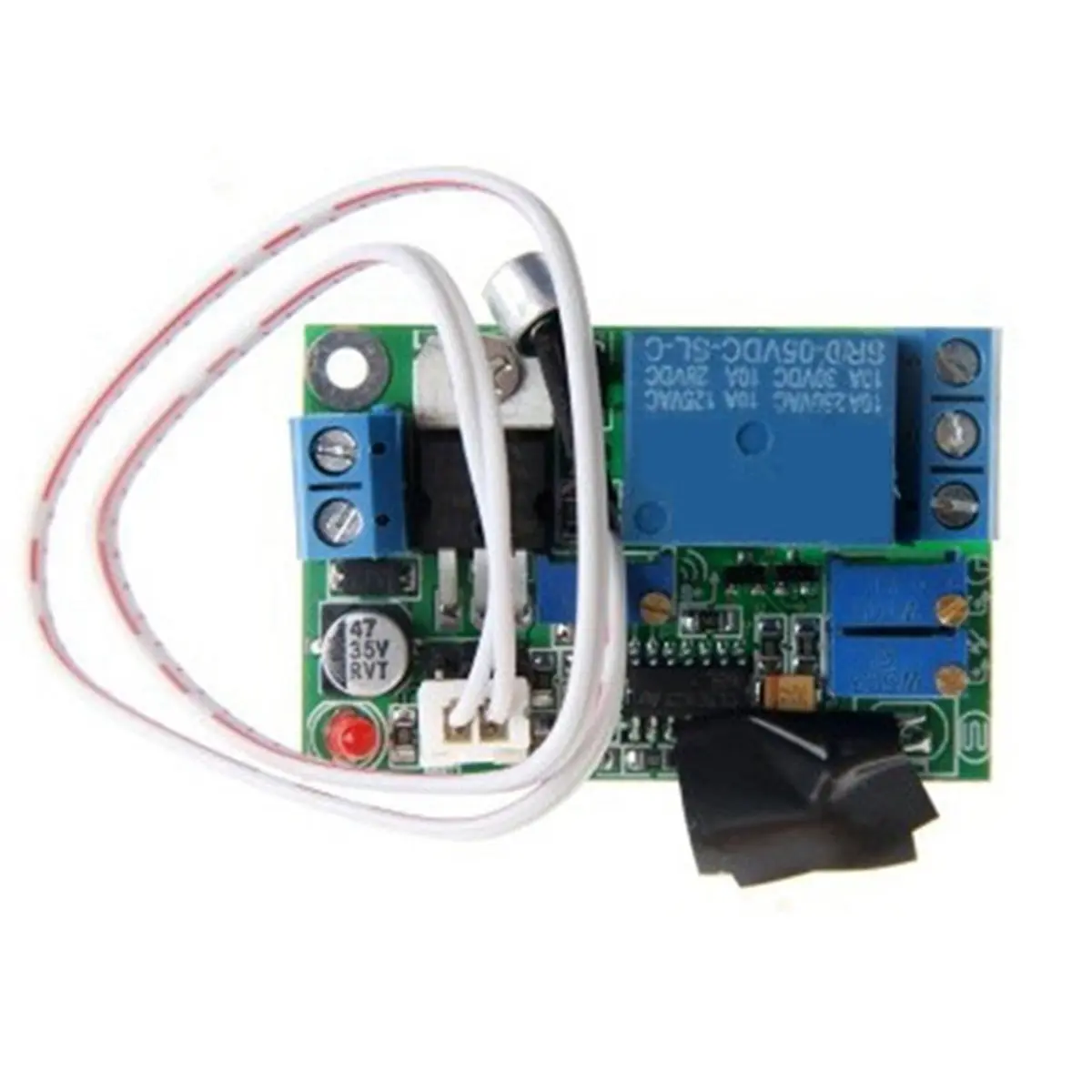 SWXF DC 12V 24V Sound Light Sensor Relay Module Adjustable 3S-60S Delay Switch Reverse Polarity Protection for Smart Control