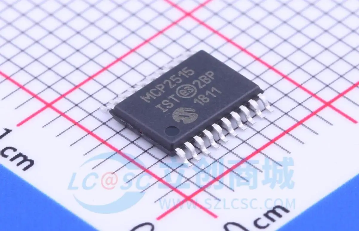 7pcs  Original genuine MCP2515T-I/ST MCP2515 TSSOP-20 CAN interface controller chip