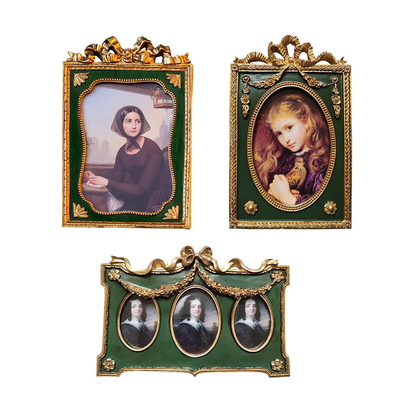 Antique Resin Photo Display European Hanging Decoration