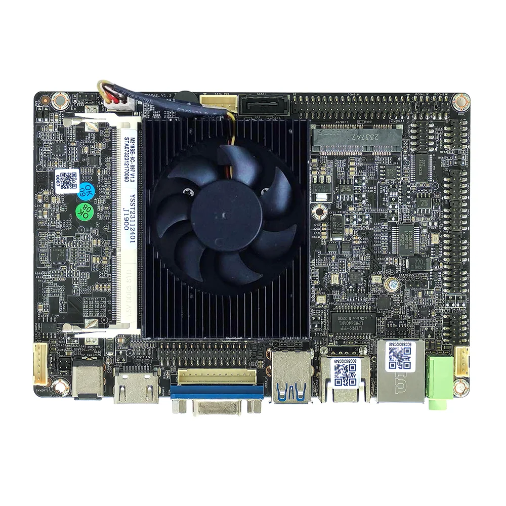 NEW ELSKY 3.5-inch Motherboard M219SE Celeron J1800 Celeron J1900 Pentium J2900 CPU Optional 12V Power Supply