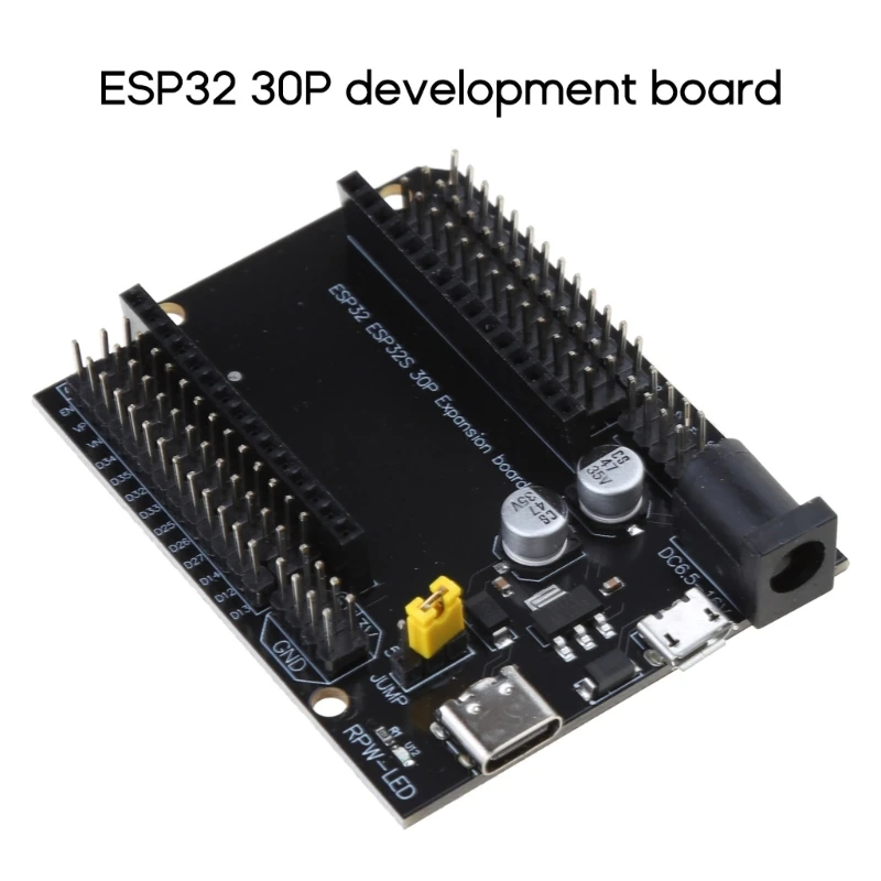 ESP32 GPIO  Board 30Pins Type-C USB MicroUSB Expansion Board for ESP32-DevKitC-32 ESP-WROOM-32