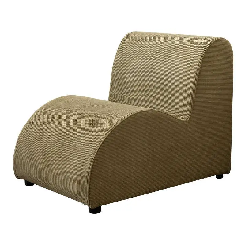 Caterpillar lazy sofa single chair, family bedroom balcony reclining and sleeping module sofa combination