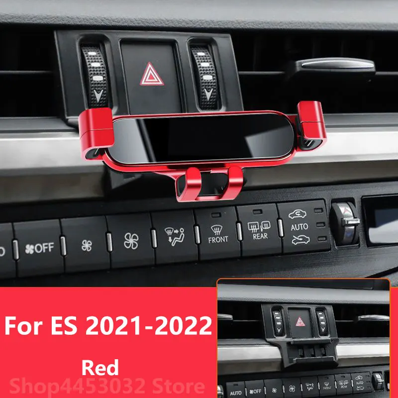 For Lexus ES 350 300 2022 2019 2021 2020 2017 Car Mobile Phone Holder 360 Degree Rotation Special Bracket Clamping Accessories