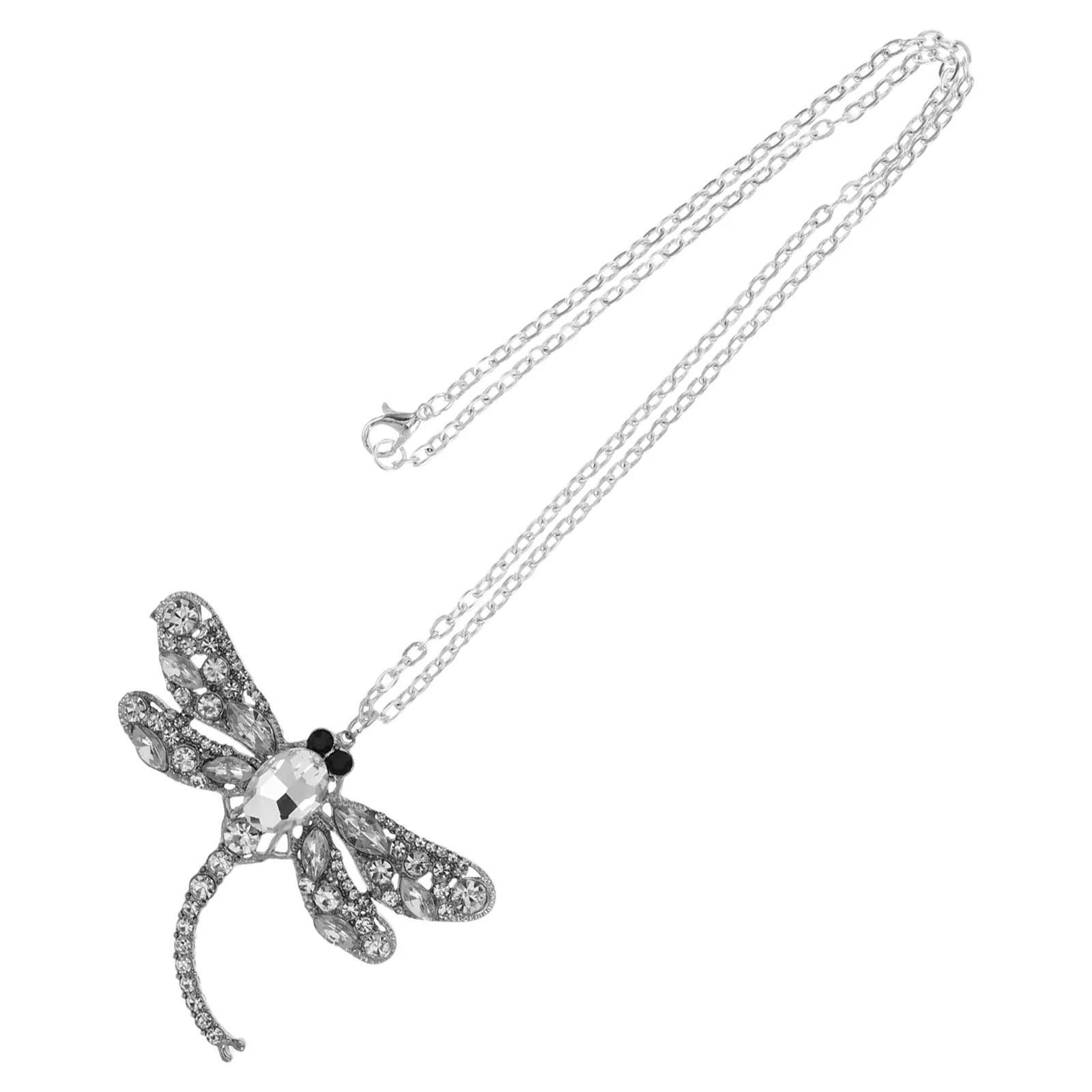 

Rhinestone Dragonfly Car Hanging Decoration Alloy Pendant For Rearview Mirror Auto Interior Ornament Car Accessories Gift