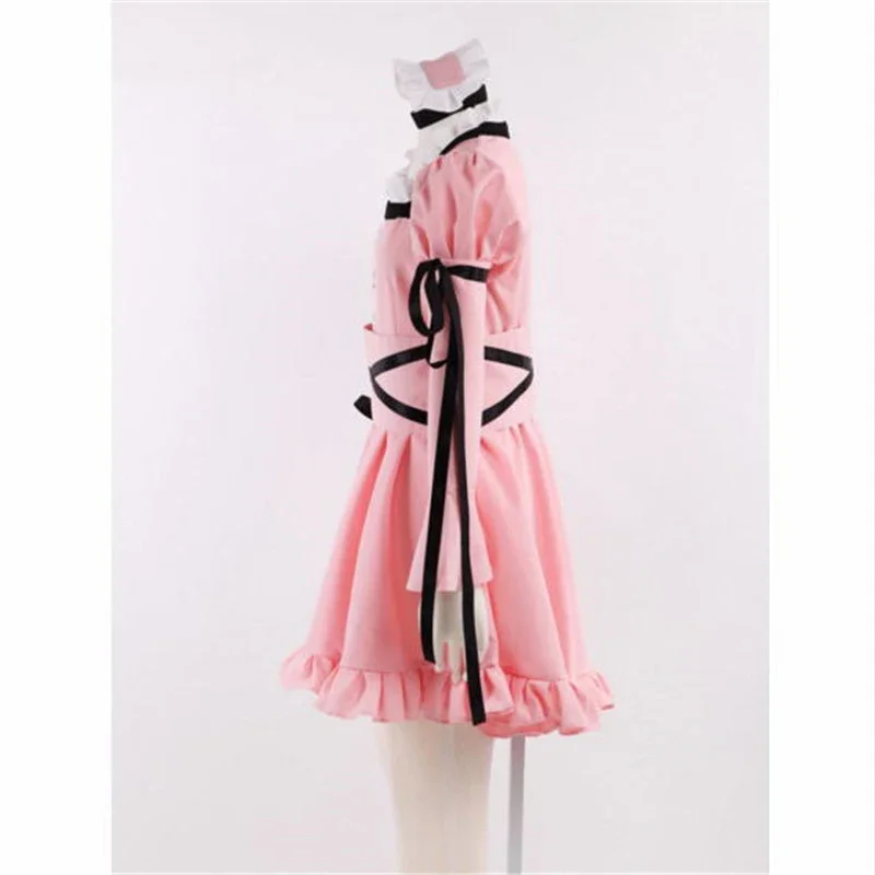 Anime De Toekomst Dagboek Uryuu Minene Roze Lolita Jurk Cosplay Kostuum