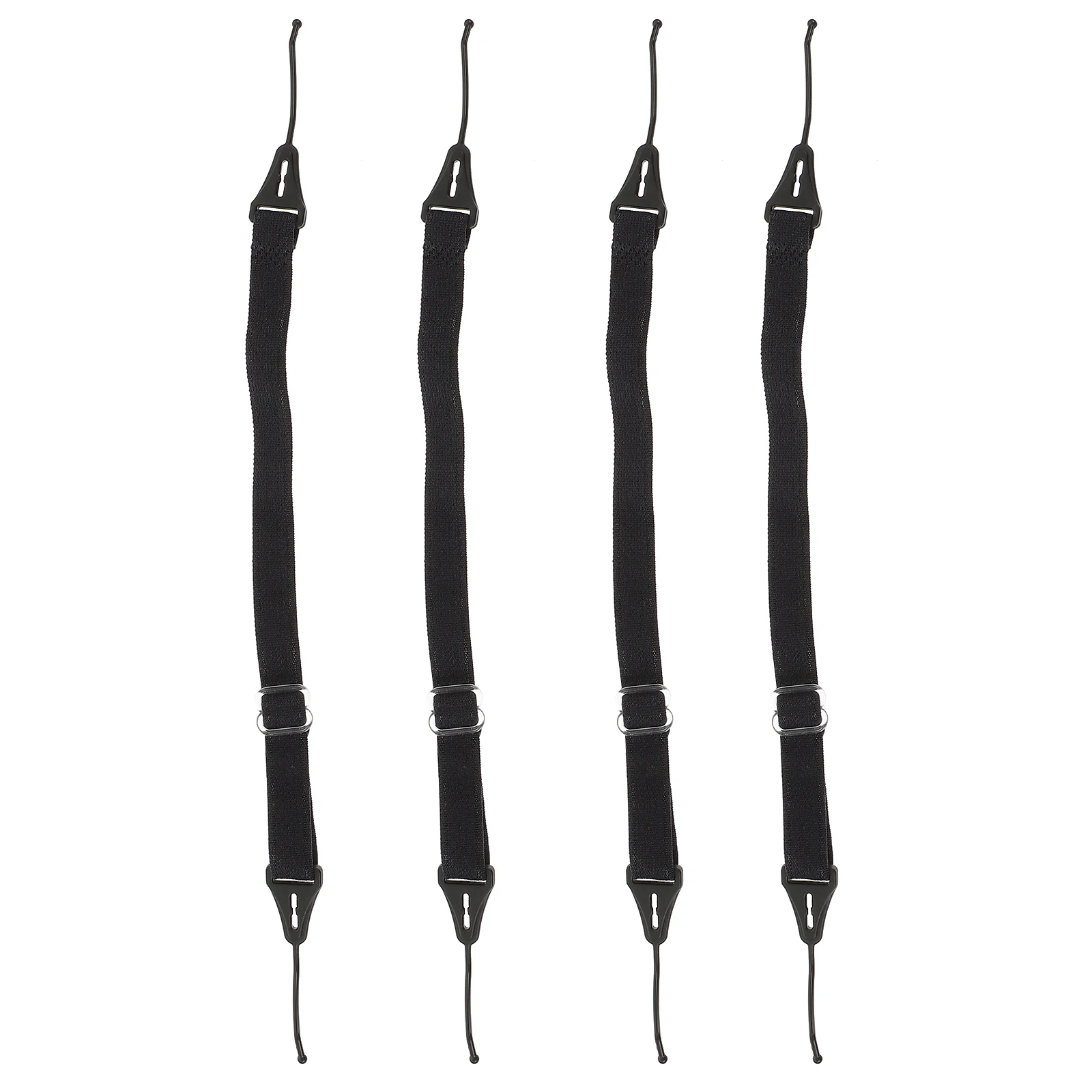 

4pcs Glasses Chain Eyeglass Cord Adjustable Neck Strap Anti Skid Elastic Portable Comfortable Daily Spectacle Ear Rope