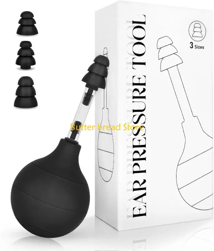 Dispositivo alívio da pressão da orelha W89C Cap para alívio instantâneo dor cabeça com três dicas ouvido ​​e