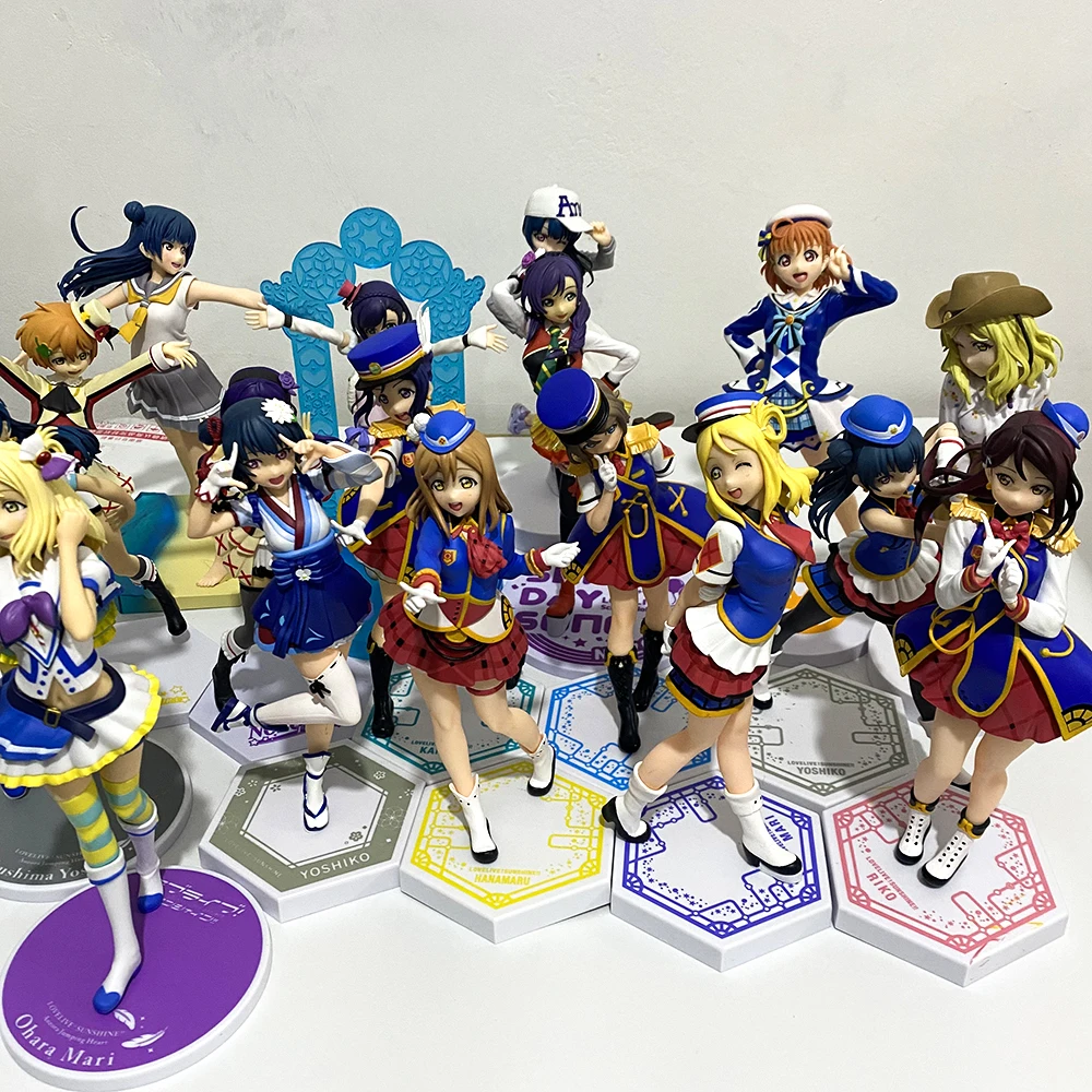 Bandai Action Figure Lovelive! Honoka Kousaka Kotori Minami Umi Sonoda Nozomi Tojo Rin Hoshizora Anime Model Ornament Speelgoed