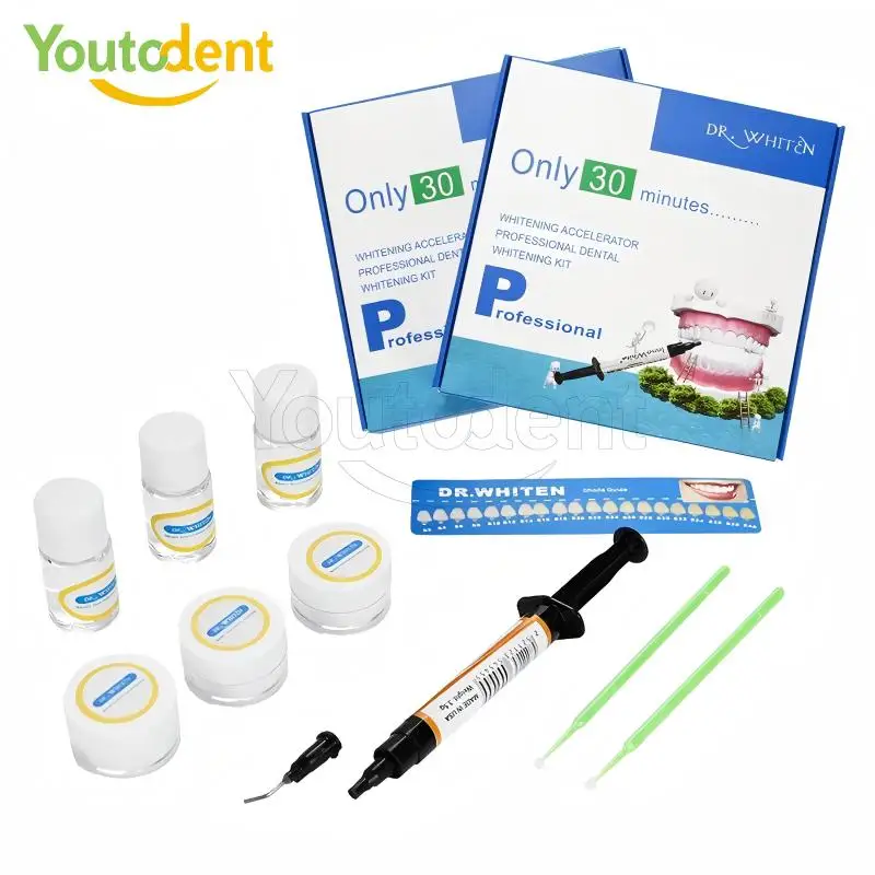 Dental Whitening Kit 35% Hydrogen Peroxyde Whiten Teeth Bleach Gel Oral Care Quickly Remove Tooth Stains Whitening Clean