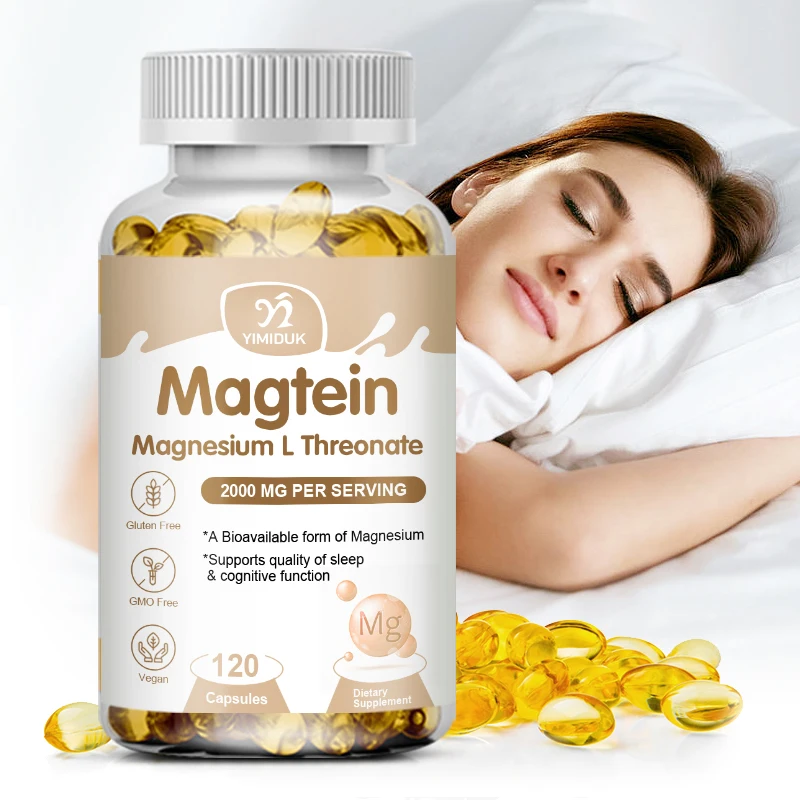 Magtein Magnesium L-Threonate Capsules, Highly Absorbed Cognitive Function